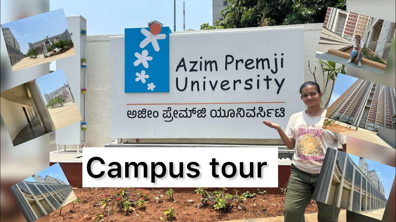 Azim Premji University Campus Tour part 1 | Banglore Campus | My university 😍😇