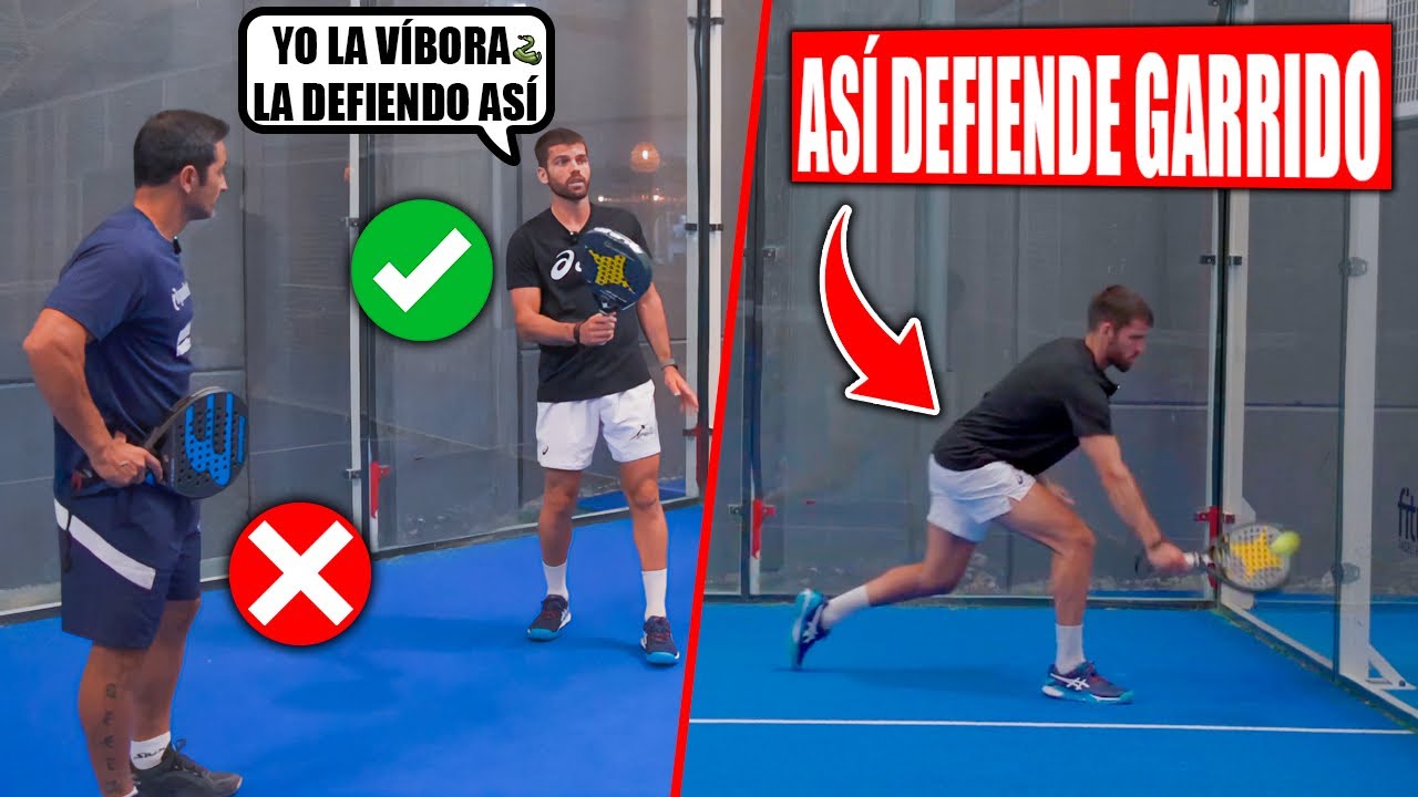 CÓMO DEFENDER la VÍBORA con JAVI GARRIDO | Tutorial Avanzado de Padel