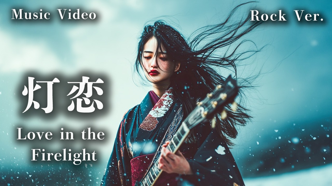 【雪のロックバラード】まだ消えない恋の灯 冬の火に残る恋｜灯恋 – Love in the Firelight – ( Rock Ver.) 【オリジナルMV】