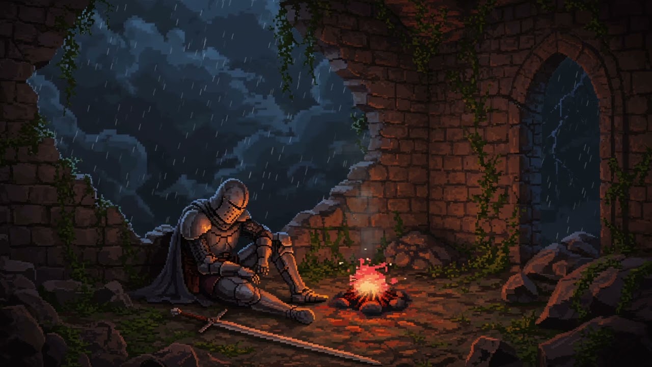 You can rest... the storm is already fading
