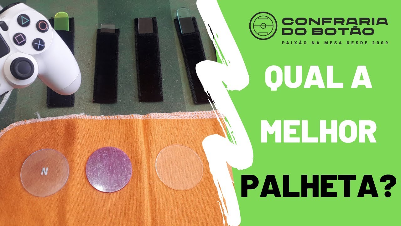 Qual a melhor palheta?  Confraria do Botão - V5