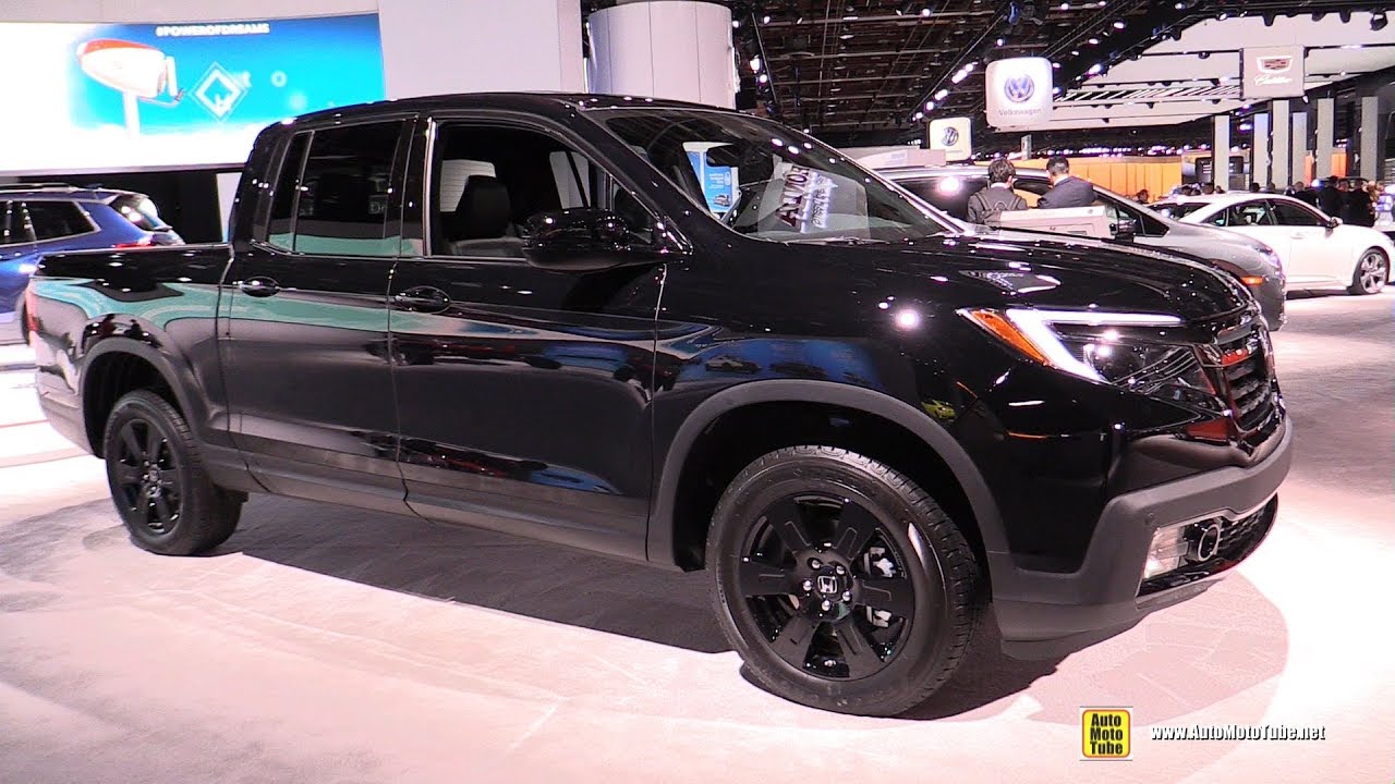 2019 Honda Ridgeline Black Edition - Exterior and Interior Walkaround - Detroit Auto Show 2019