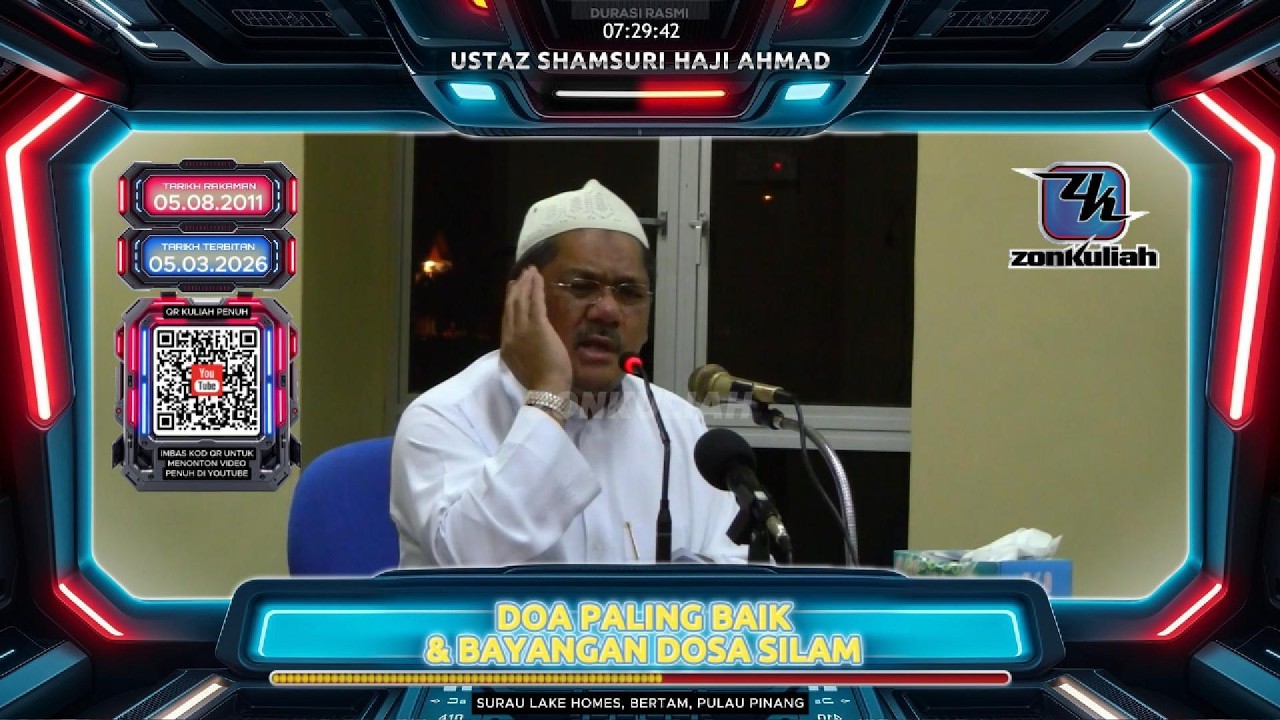TAZKIRAH : Salah Faham Tentang Doa Terbaik - Ustaz Shamsuri Ahmad