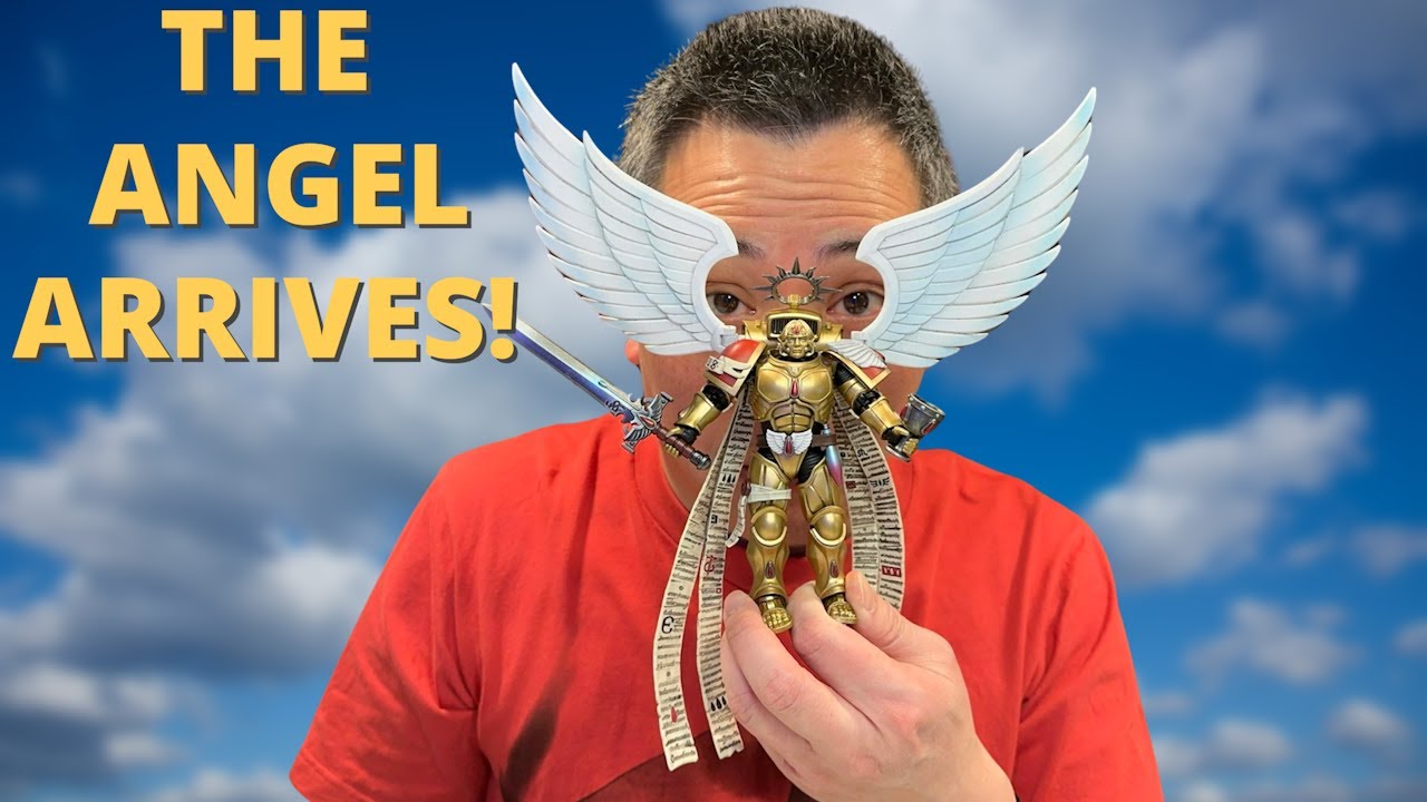 Обзор фигурки JoyToy Warhammer 40K Space Marines Blood Angels The Sanguinor