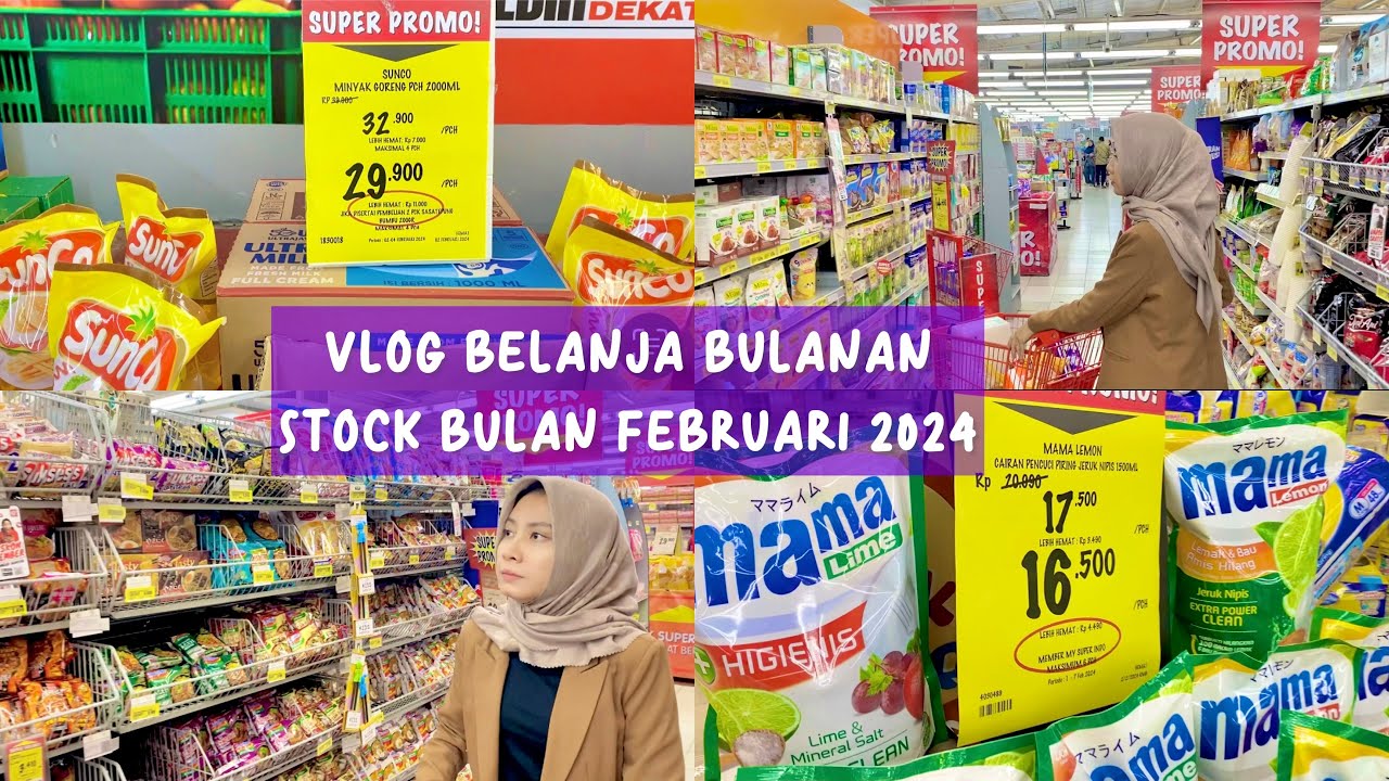 SUPERINDO DISKON PARAH !! BELANJA SATU TROLI PENUH CUMAN 5 RATUS RIBUAN !!!!