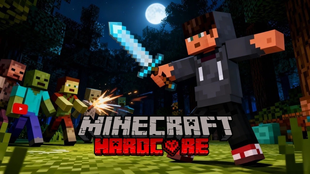 Day 200 + , hardcore l minecraft bedrock part 16