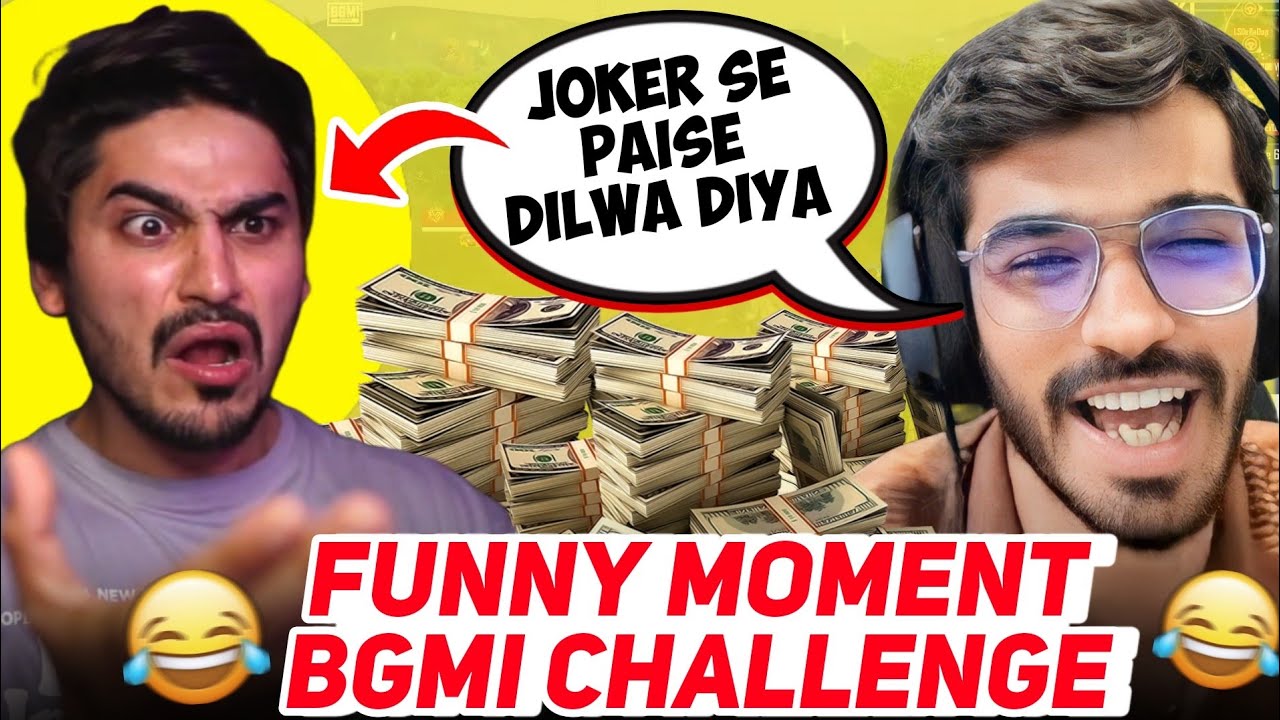 Snax & Joker *CHALLENGE MONEY LAFDA*😂 FUNNY HIGHLIGHT!🤣