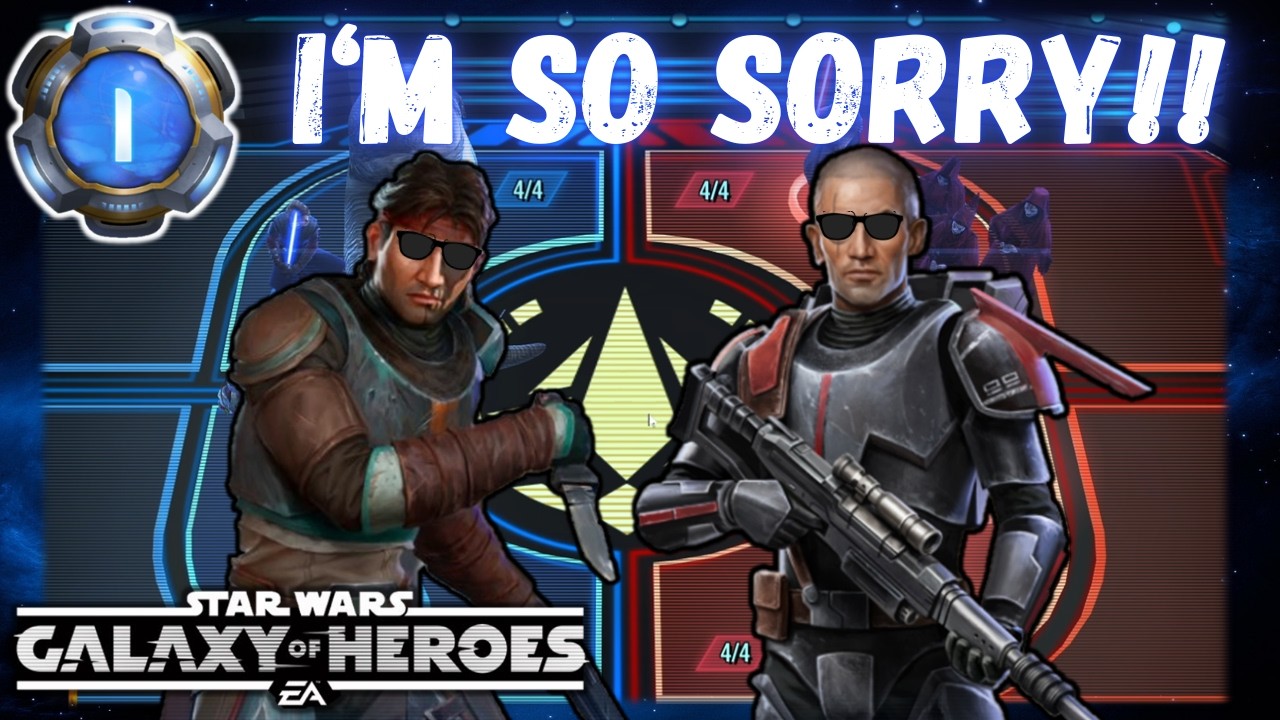 You Guys Are the Best Team in the Game, I'll Never Disrespect You Again! 5v5 GAC Kyber 1