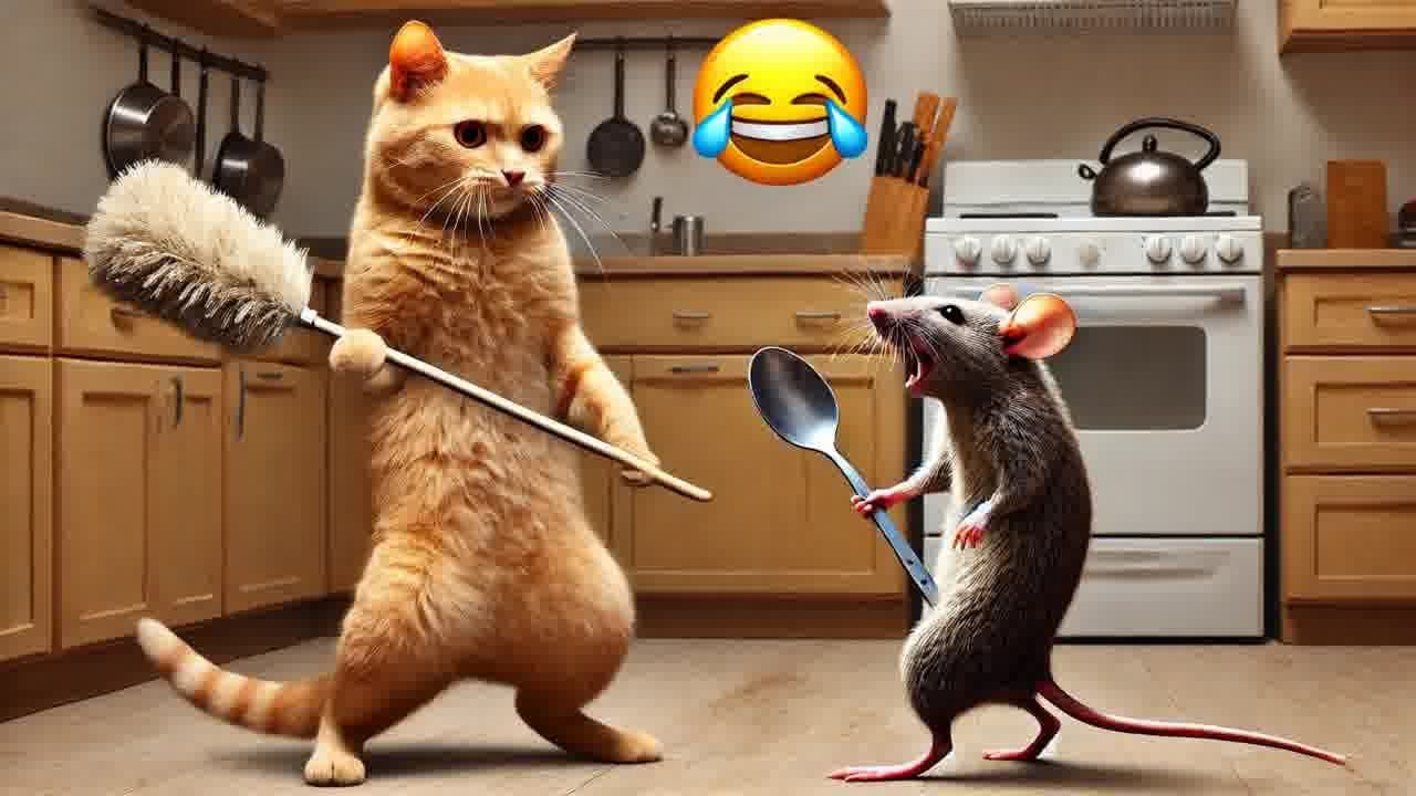 So Funny! Funniest Cats and Dogs 2024 😹😹 Funniest Animals 🐕