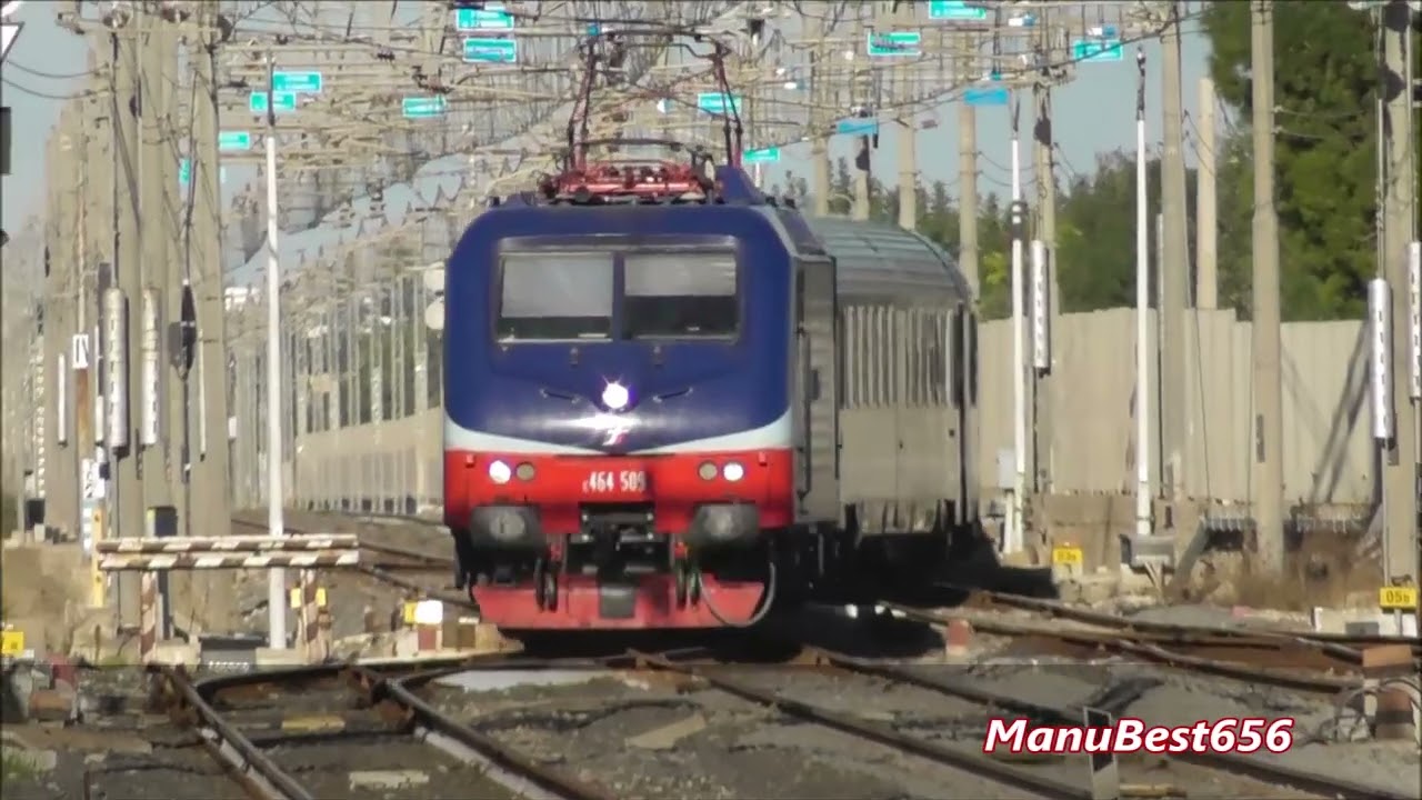 PRIMO PASSAGGIO SULLA LINEA BARI-LECCE DEL TRENO DELLA DOLCE VITA: L'ARRIVO ALLA STAZIONE DI FASANO!