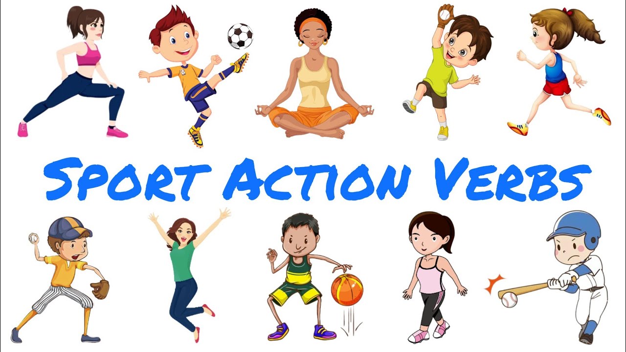 30 Sport Action Verbs in English | Improve and expand your English vocabulary |Lesson 25 #vocabulary