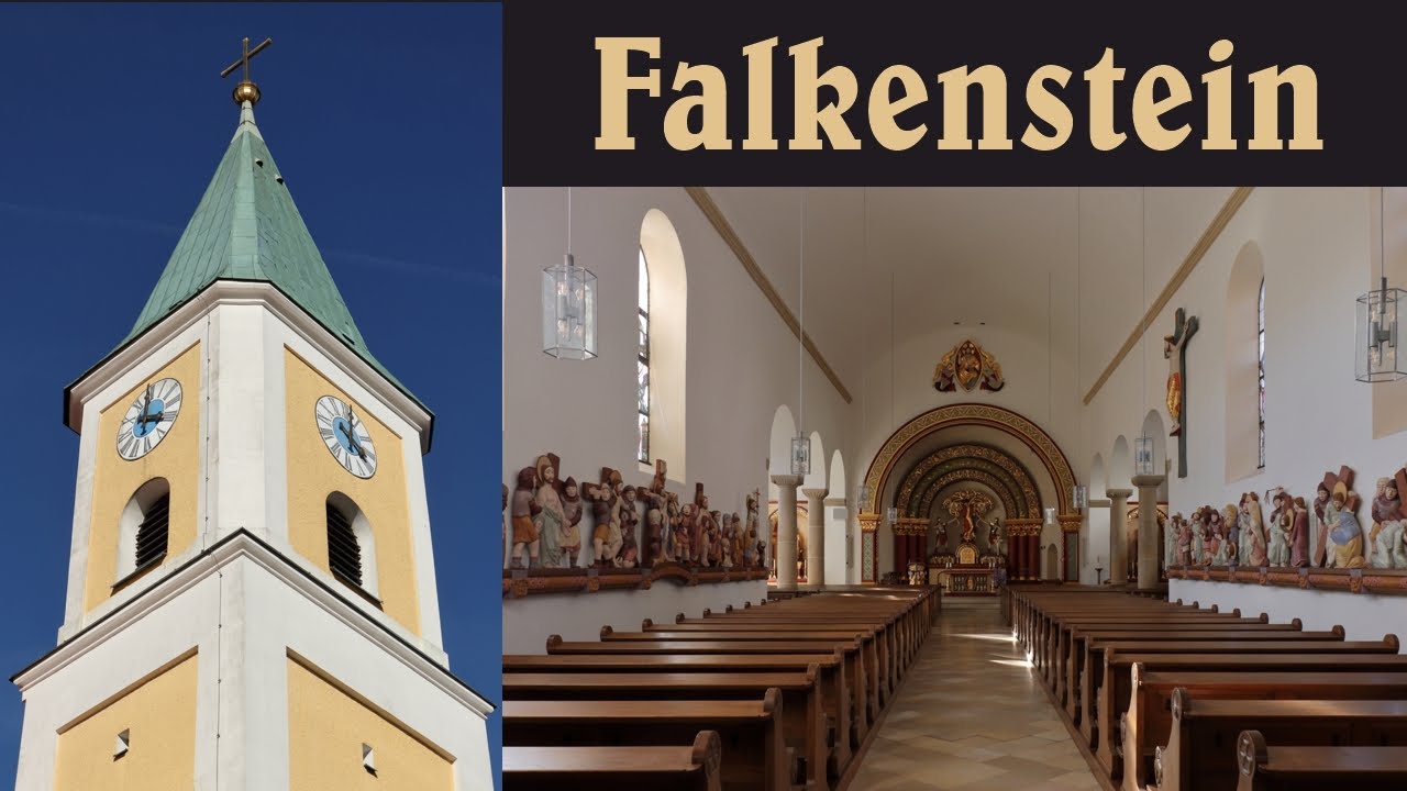 FALKENSTEIN (CHA), Pfarrkirche St. Sebastian - Vollgeläut