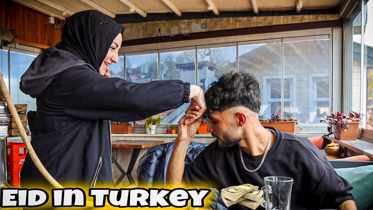 Eid in Turkey 2023 🇹🇷 Turkish traditional Eid al fitar celebration  🤯 Chand raat in Istanbul 🛍️