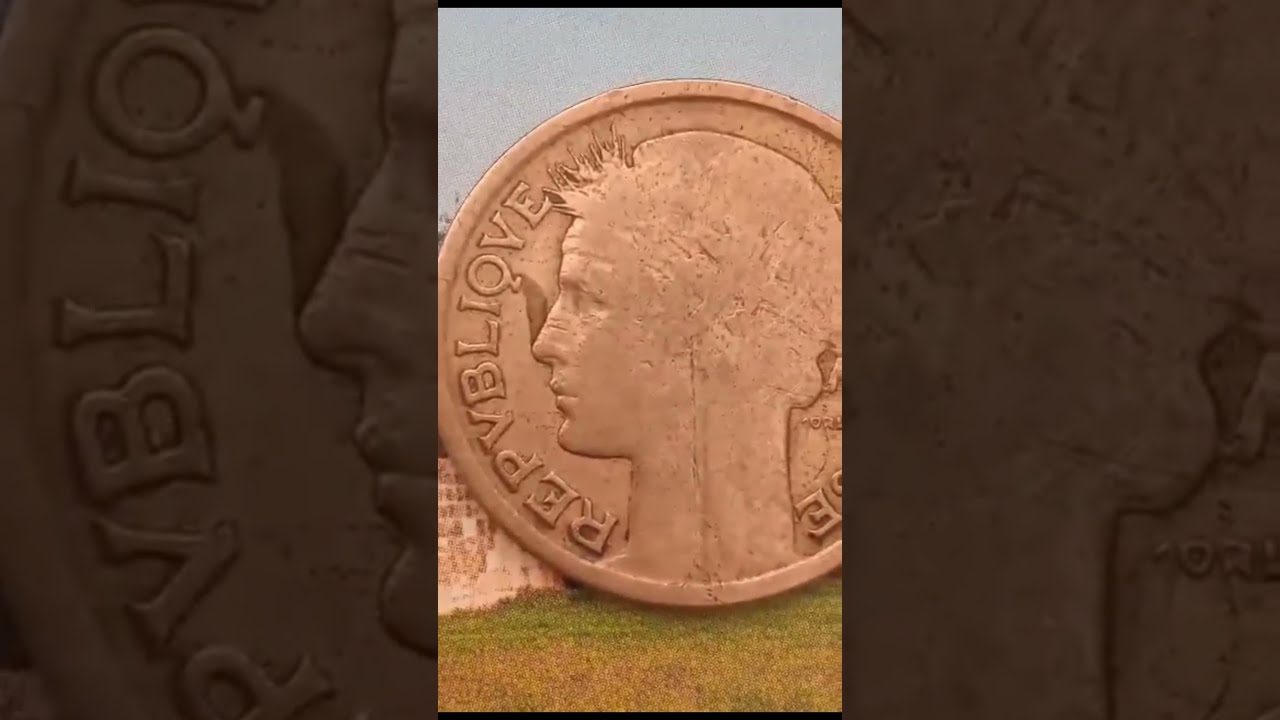 🚩Witness the allure of the 1941 French Franc coin🪙