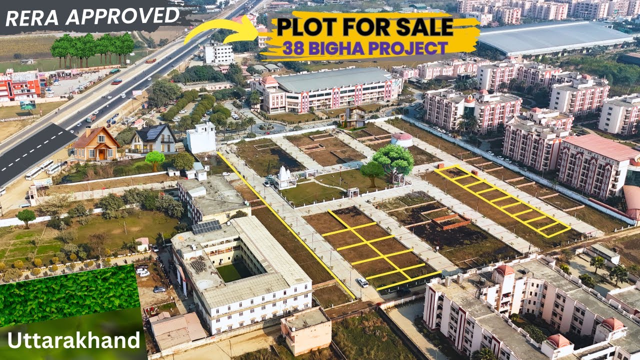 उत्तराखंड हरिद्वार में RERA Approved प्लाट खरीदें-Gated Society, 30ft Road-Plot for Sale in Haridwar