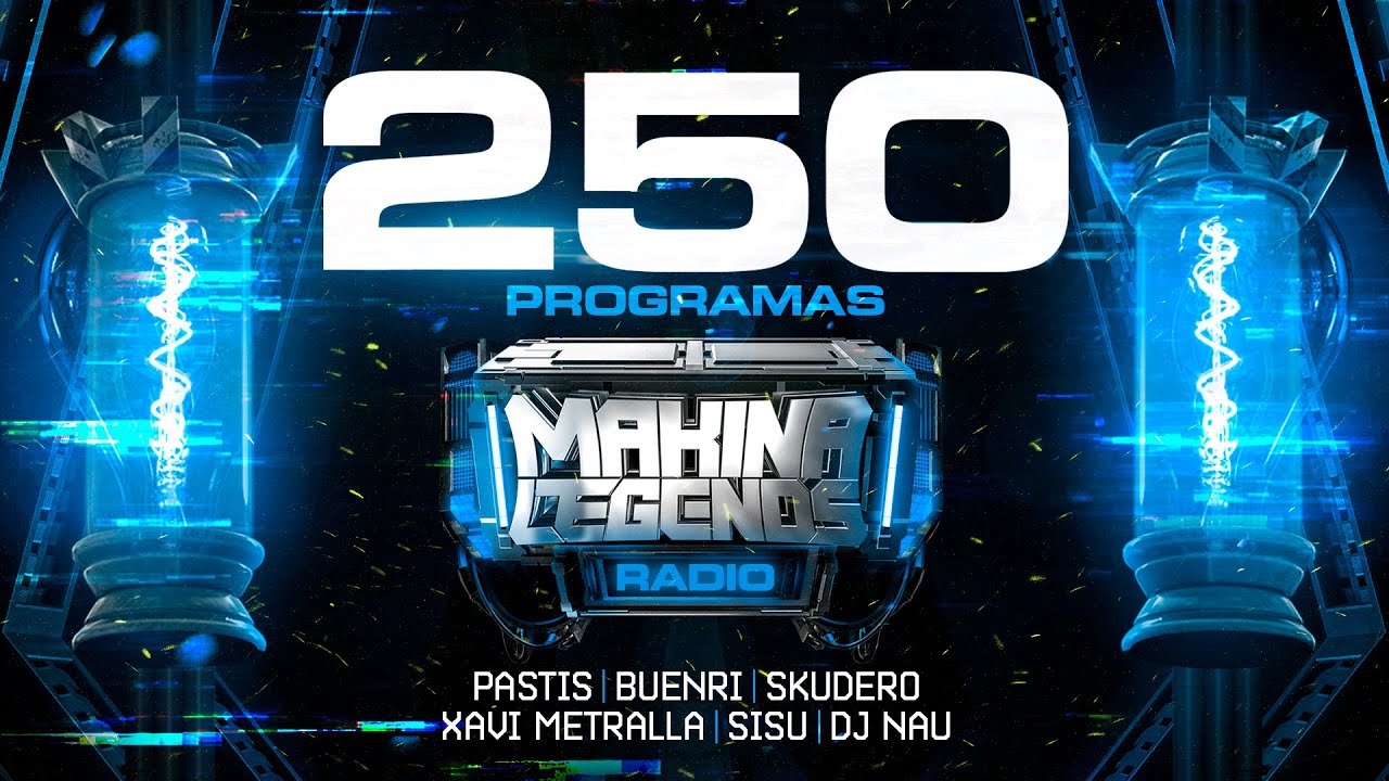 MAKINA LEGENDS RADIO l PGM 250 l  (RECAP T6 by Dj Nau)  23/05/25