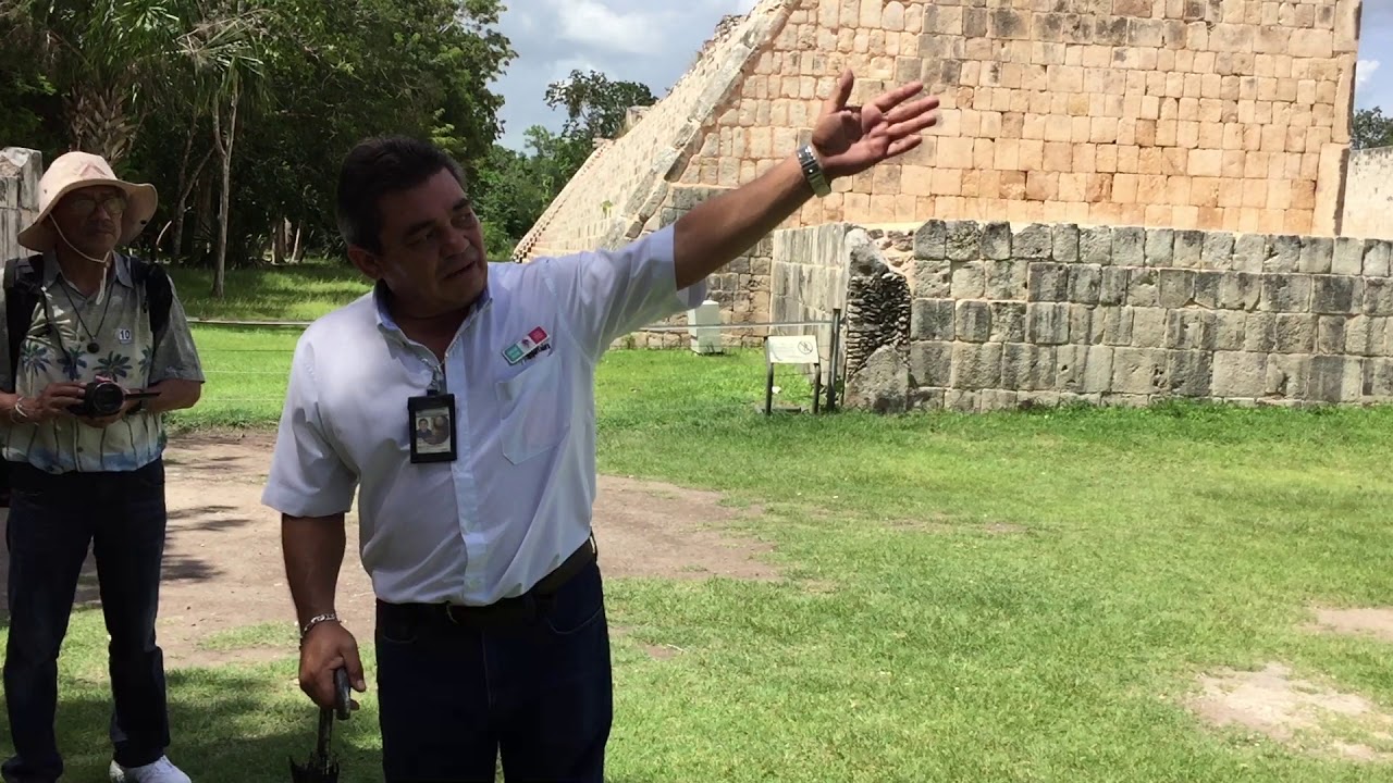 Chichen Itza, ball game explanation, Juego de pelota explicación