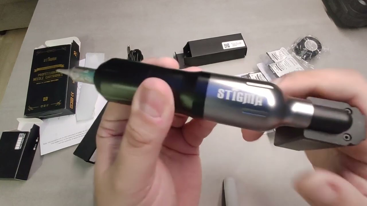 STIGMA Kit de Tatuaje con Bateria y Agujas, Para iniciarse esta incluso demasiado bien