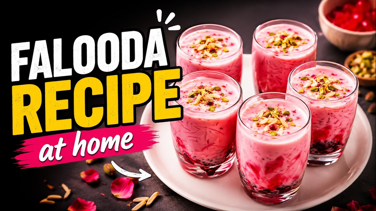 How to make Falooda Recipe