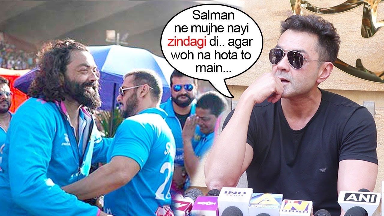 Bobby Deol gets EM0TIONAL Thanking Salman Khan again For Saving him On His 50th Birthday