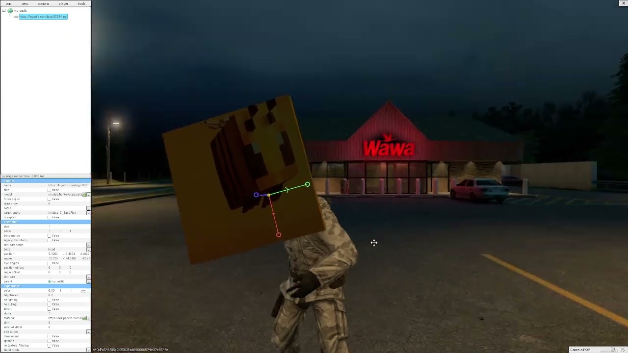How to upload an image on PAC 3 (Garry's Mod)
