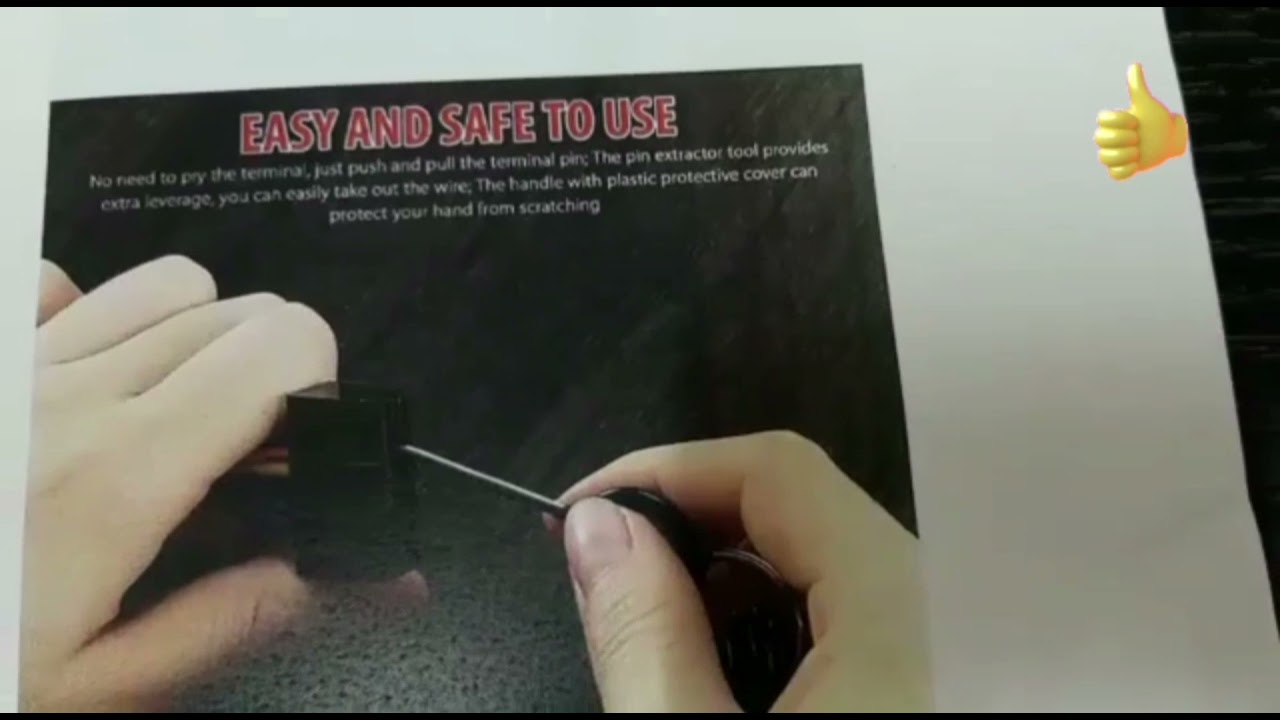 Needle Ejector Wire Terminal Removal Tool, 39pcs Auto Kit Car Electrical Wiring Crimp Connector Pin