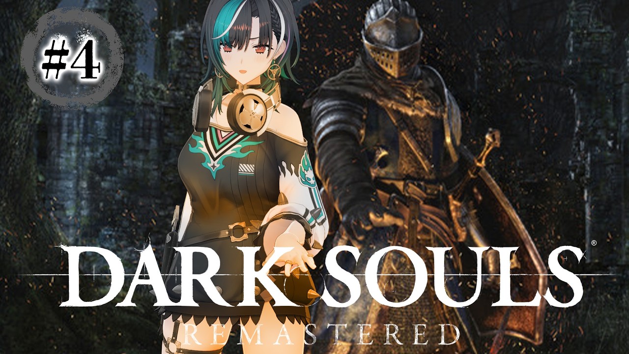 【DARK SOULS REMASTERED】#4 山羊頭のデモーンの先にいきたい！！！！！！！※ネタバレ注意【#輪堂千速 / #hololivedev_is  #FLOWGLOW 】