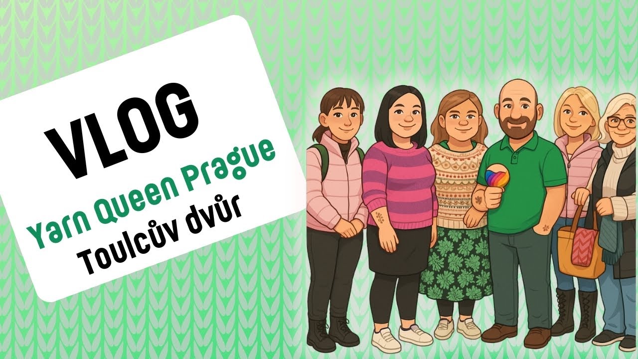 Vlog: Návštěva @YarnQueenPrague  a Textilní řemesla a vlna na @toulcuvdvurpraha 