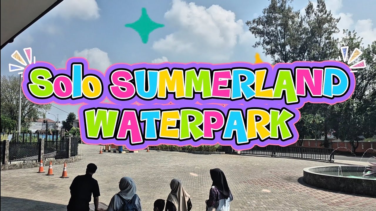 Berenang di SOLO SUMMERLAND WATERPARK