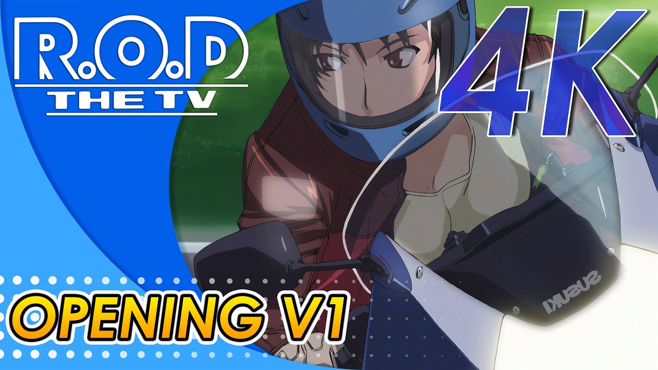R.O.D - Read or Die: The TV Opening V1 | 4K 60FPS Remastered