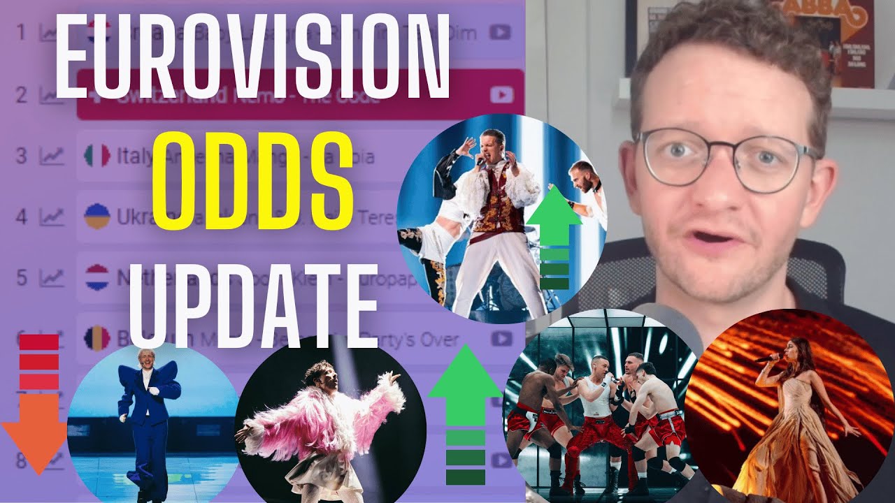 EUROVISION 2024 ODDS Update - New leader, New Qualifiers!