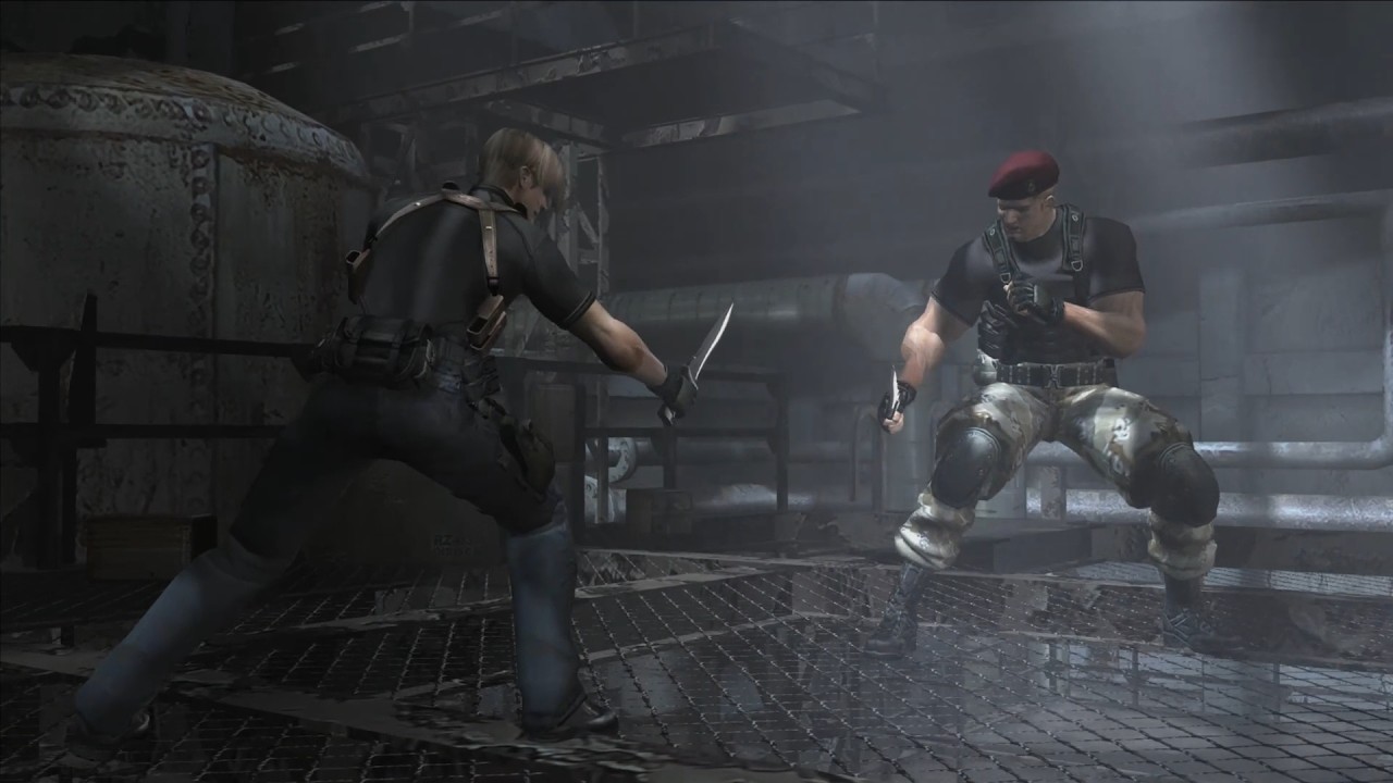 Resident Evil 4 Chapter 5-3 New Game Professional No Damage, Only Buy Sniper 100% Kill All Enemy