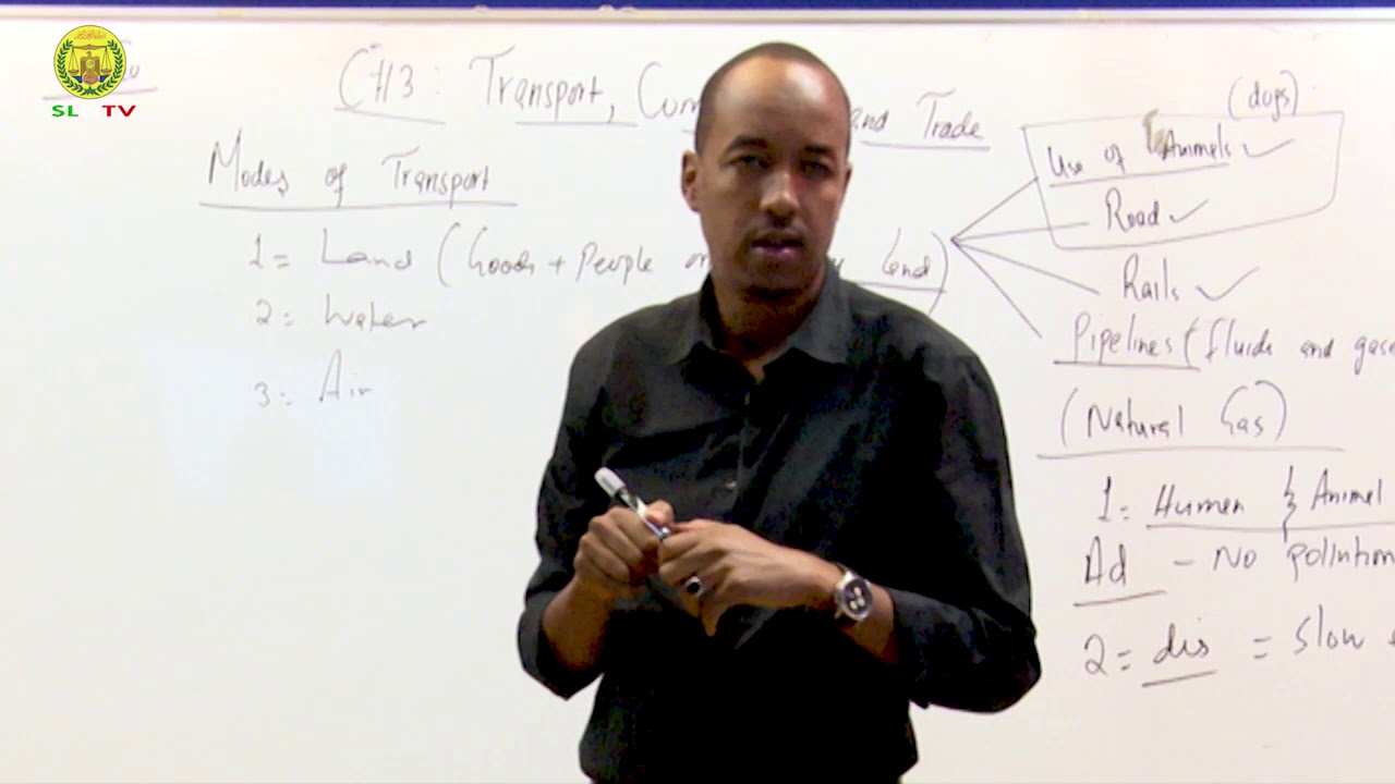 Casharka 02 | Geography  Form Four | Ch.3 © SLNTV