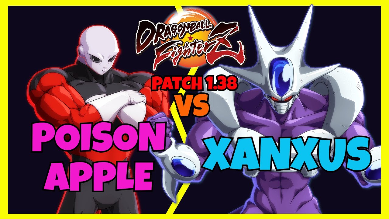 DBFZ - POISONAPPLE vs XANXUS games (Jiren, Trunks, Vegito vs Cooler, Blue Vegeta, SSJ Vegeta)