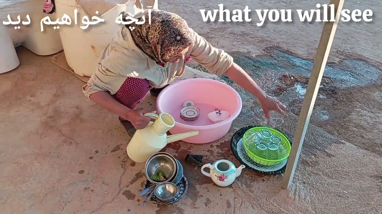 زندگی واقعی در یک روستای ایرانی،  غذاهای پخته شده در روستا