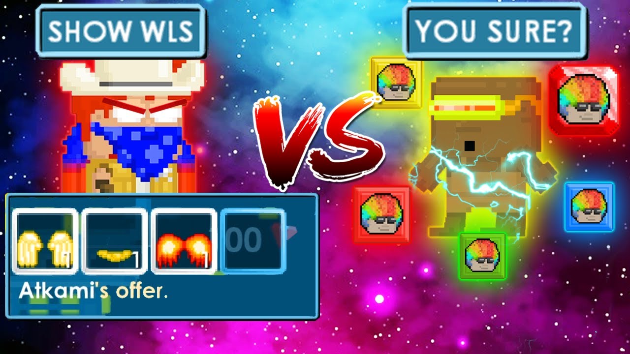 Secret Pros vs All Ultra Rare OG Blocks [Show Battle] | Growtopia