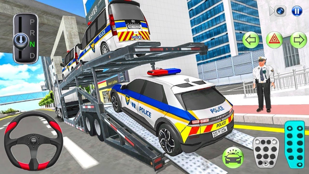 New orange colour Mercedes Benz car parking-3d driving class game play video ||#cargame​ #gameplay​