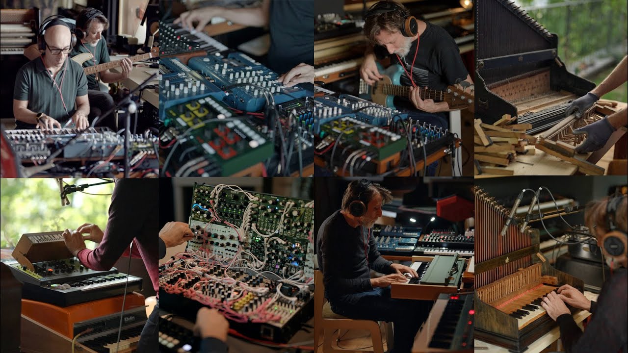 Jen String Machine, Pianet T, Moog Grandmother, Celesta Rhodes, Prophet & Eurorack Modular Synths