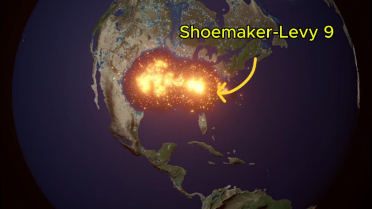 What If Comet Shoemaker-Levy 9 Hit Earth?