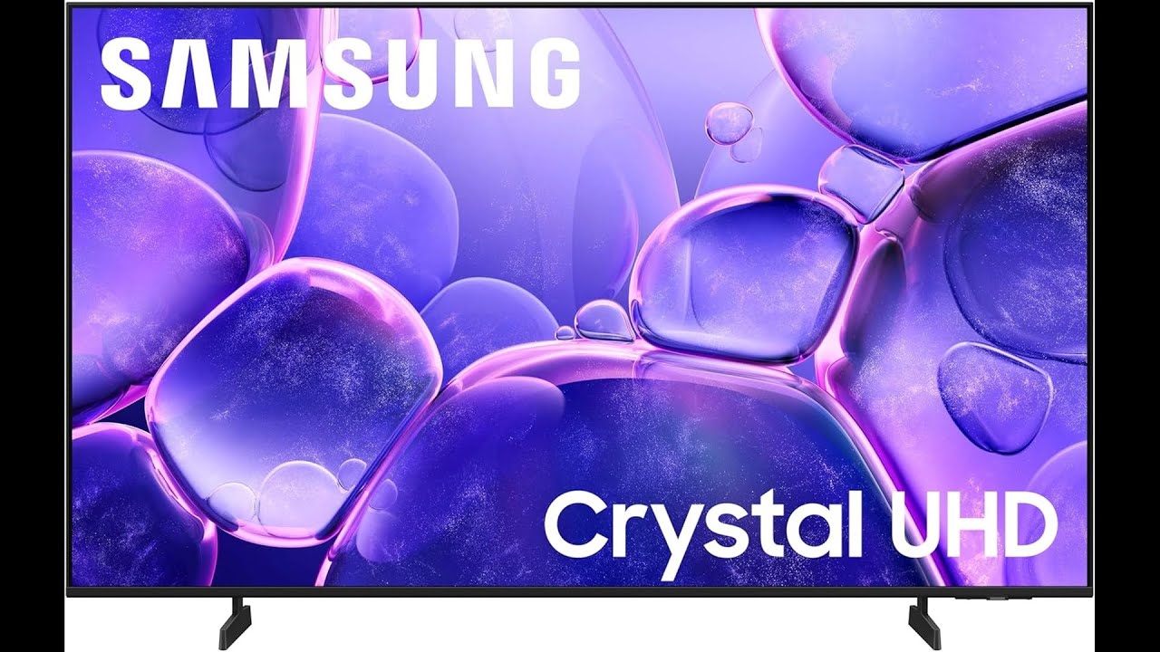 Samsung 55 Inch Crystal UHD U8000F 4K Smart TV Review 2025 Model