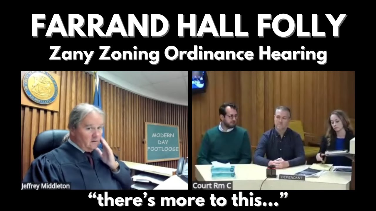 Harassment or Hardship? Colon Township Sues Famed Farrand Hall Over Poor Parking - Judge Middleton