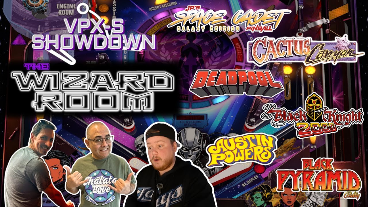 VPX STANDALONE SHOWDOWN - The Wizard Room - 4K Pinball