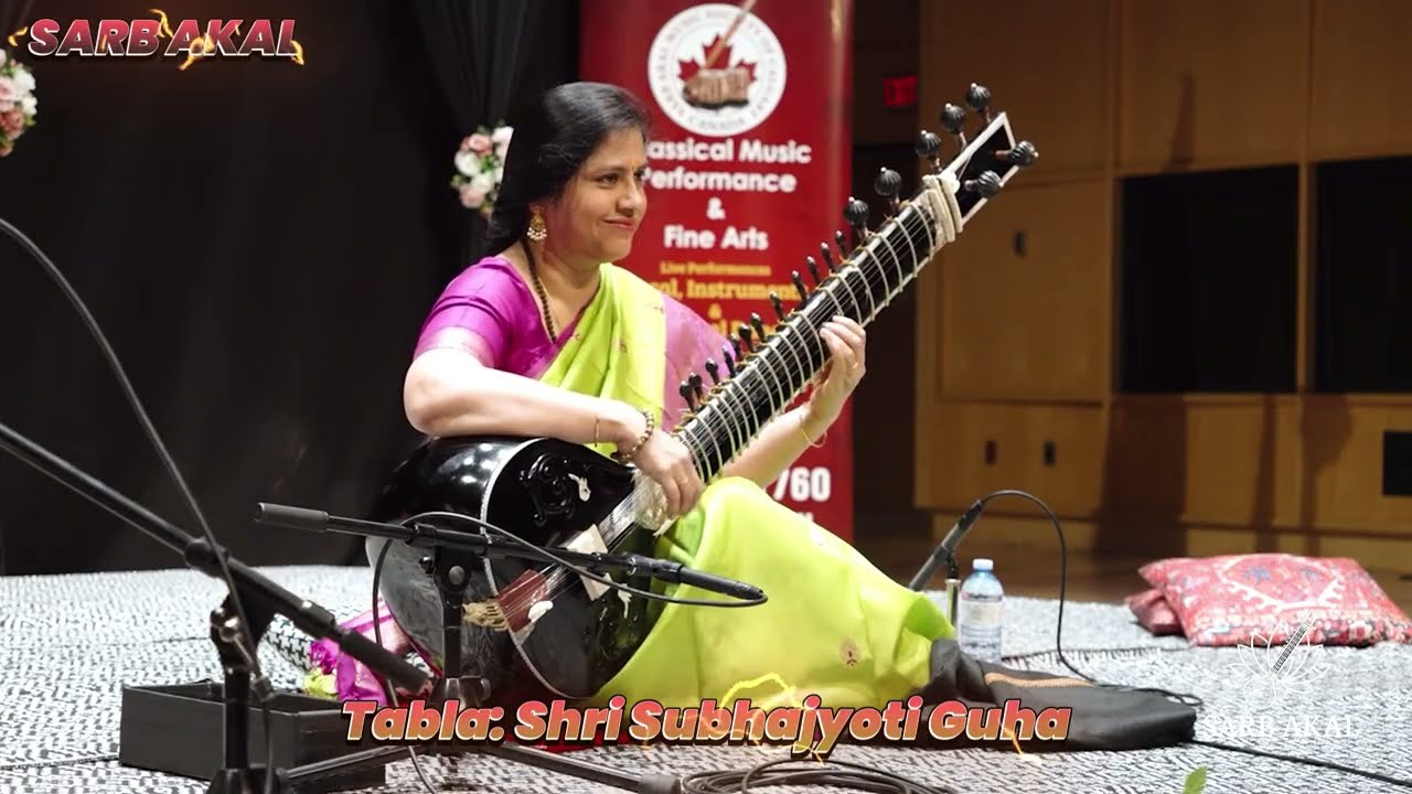 ✨ Vidushi Anupama Bhagwat - Raag Jinjhoti Tabla: Shri Subhajyoti Guha #icmf2025 #sitar #tabla #music