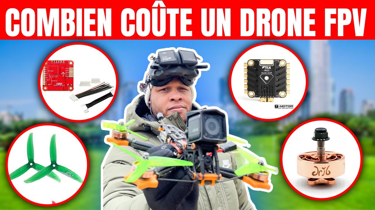 Combien co&ucirc;te un drone FPV