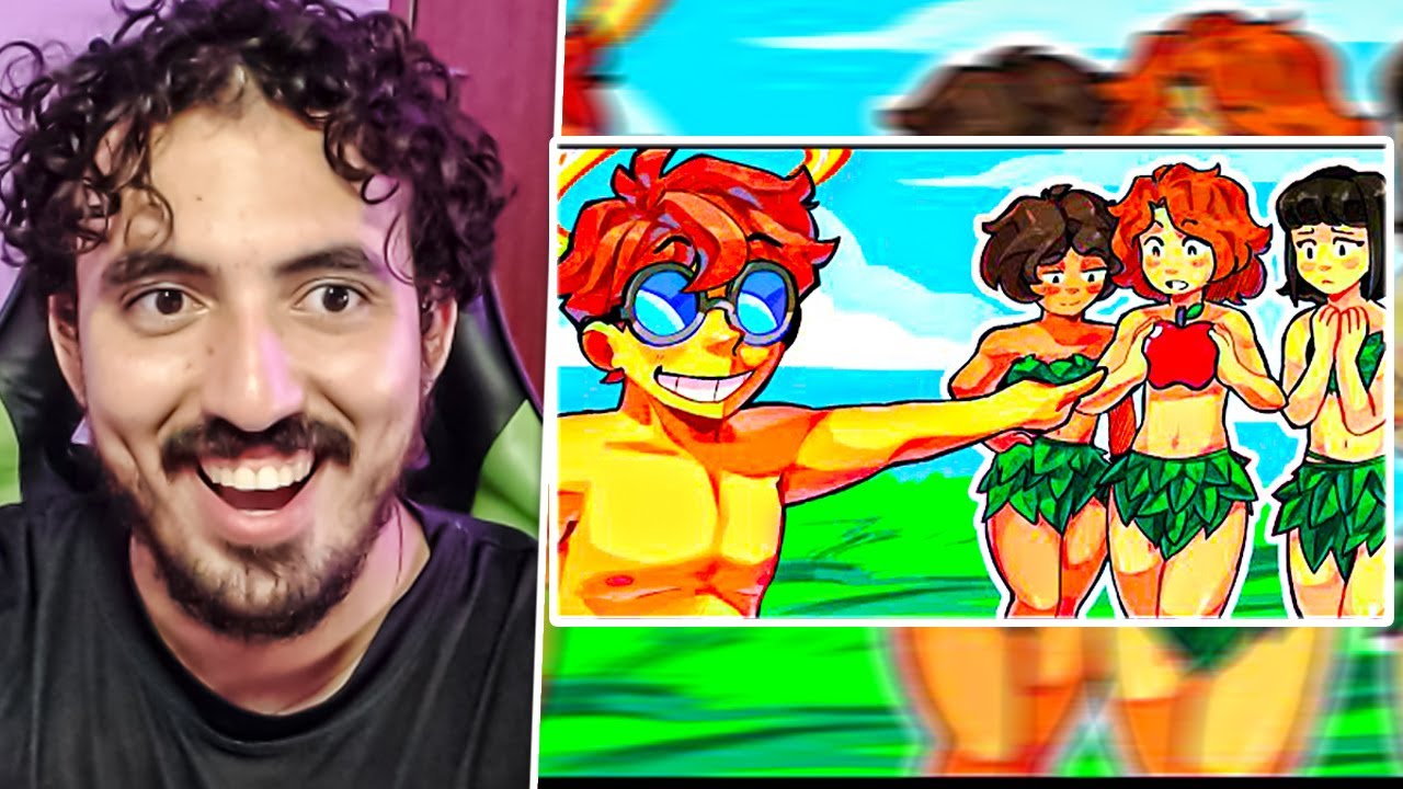 prendi 100 JOGADORES no JARDIM DO EDEN!! - Porkin BR | Leozin React