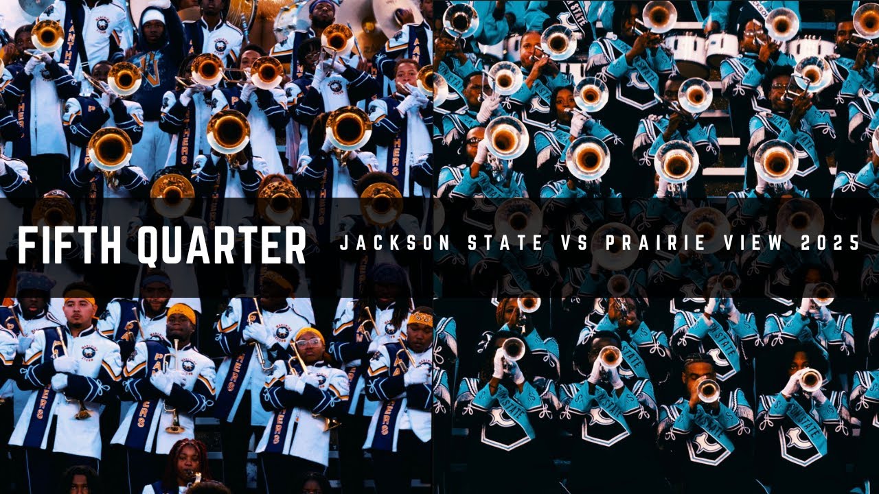 🎧 5th Quarter - Jackson State vs Prairie View 2025 [ULTRA HD]