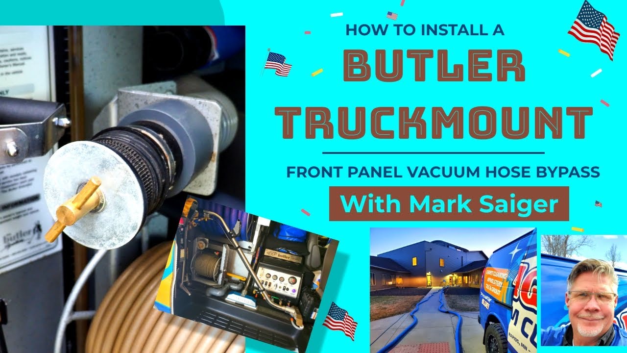 How to Install a Butler Truckmount Front Panel Vacuum Hose Bypass