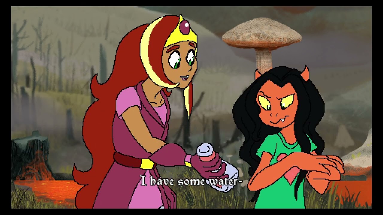 Arzette Cutscene - Demon Girl