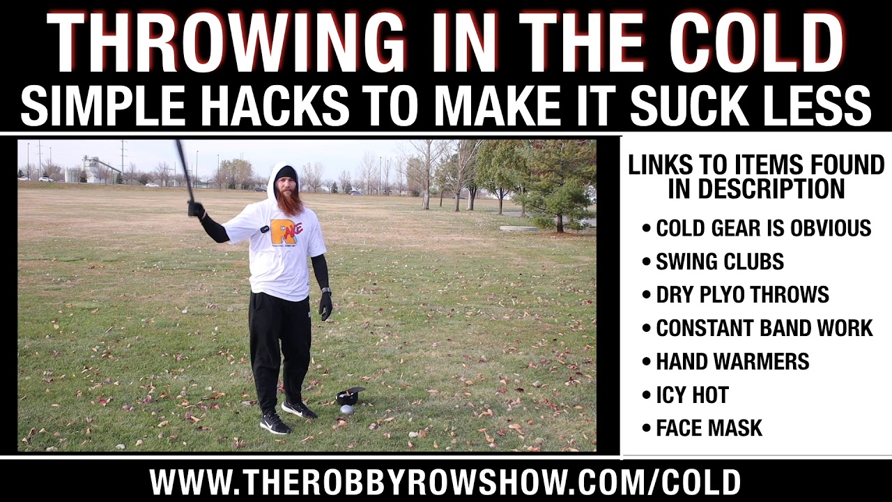 Throwing In The Cold - Cold Weather Baseball Hacks