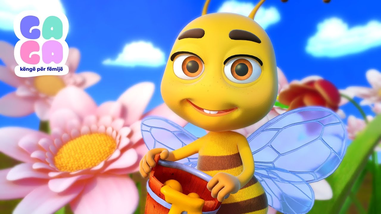 🐝 Bleta punëtore dhe këngët më të mira për fëmijë! | Ga Ga Këngë për fëmijë